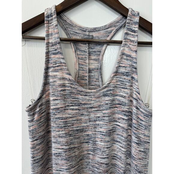 Aerie Women's Space Dye Racerback Jumpsuit Onesie Cover Up Pink Blue Sz XS - Picture 7 of 14